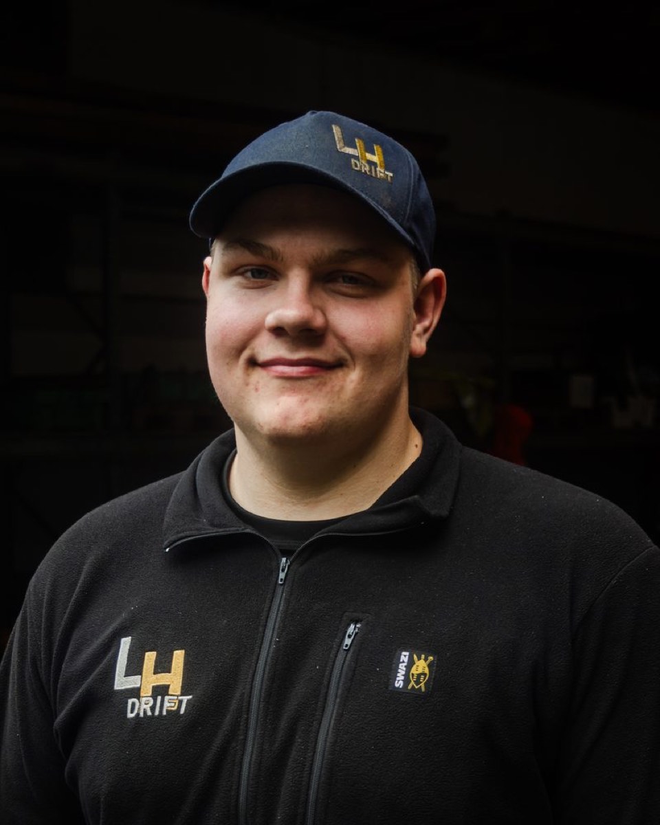 Åsmund Vintland, lærling i LH Drift.
